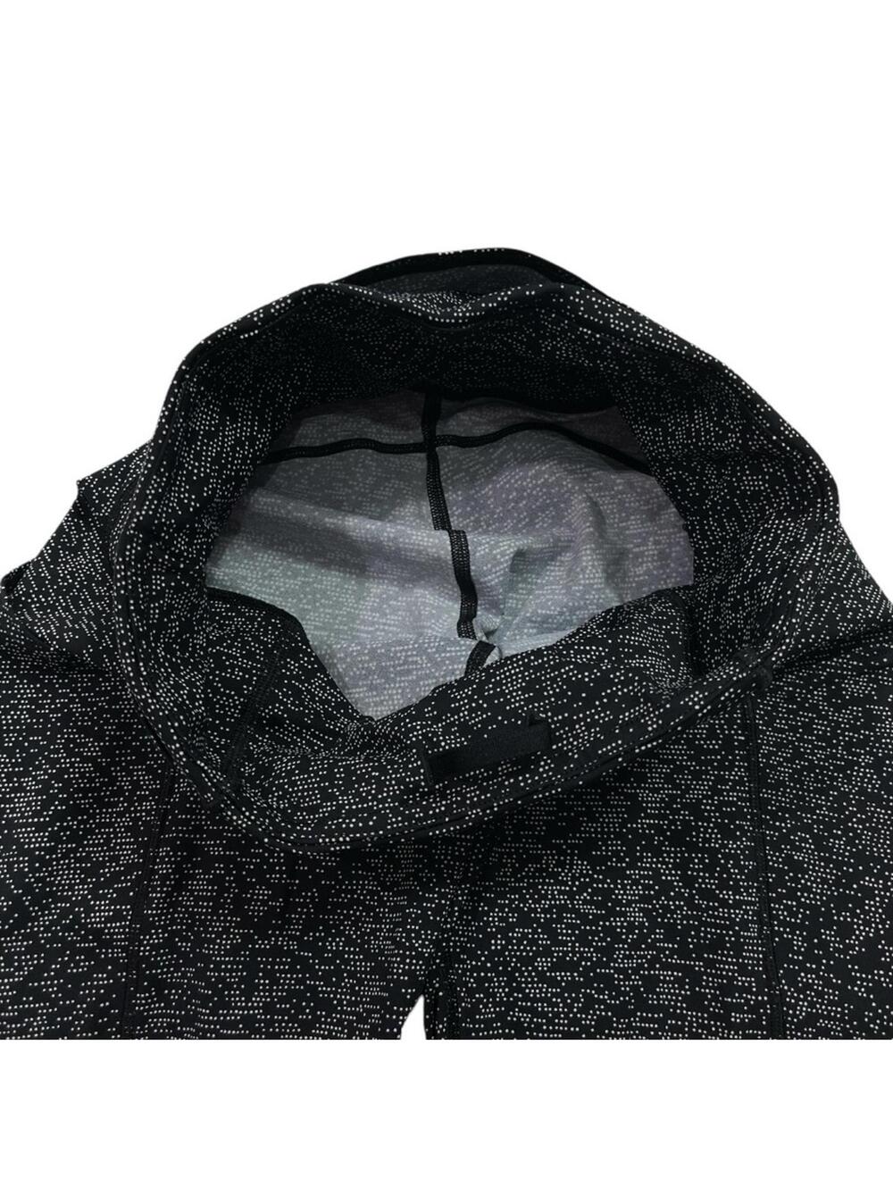Lululemon Fast & Free Crop II Nulux 19"" size 4 in Soundwave Alpine White Black - Picture 6 of 8
